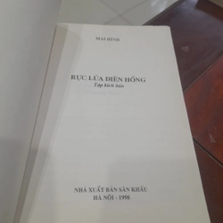 Mai Bình - RỰC LỬA DIÊN HỒNG (tập kịch bản) 331181