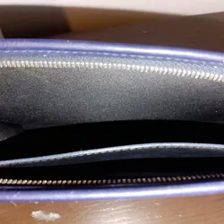 Túi cầm tay Louis Vuitton vải denim xanh dương 598841