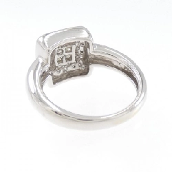 Nhẫn kim cương K18WG 0.39CT 671792