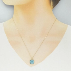 K18YG Blue Topaz Necklace 5.00CT - Hàng hiệu Authentic 860772
