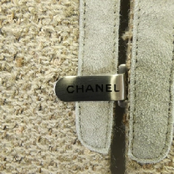 【Vintage】Chanel CHANEL P13761V07866 99A Áo khoác không cổ 632615