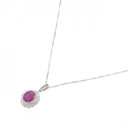 Dây chuyền ruby PT900/PT850 1.39CT - Hàng hiệu Chính hãng 860305