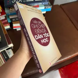 Viết Các Ghi Chép Điền Dã Dân Tộc Học – Emerson | Sách Nghiên Cứu Xã Hội Học- K4 1026027