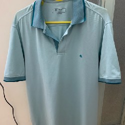 Áo polo An Phước size L xanh  66875