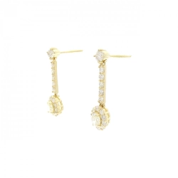 K18YG Bông tai kim cương 0.60CT - Hàng hiệu Chính hãng 871677