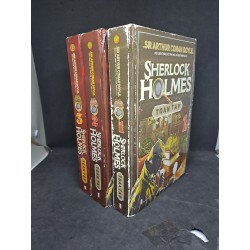 Bộ ba cuốn Sherlock Holmes bìa cứng 2016 mới 80% chóc bìa tập 3 HCM2208