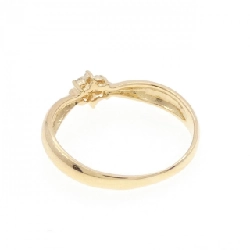 Nhẫn kim cương K18YG 671703