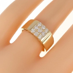 Nhẫn kim cương K18YG 0.50CT 671251