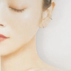 Hirotaka Gossamer Ear Cuff 0.07CT Tai trái - Hàng hiệu Authentic 845488