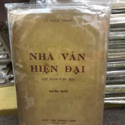 Nhà Văn Hiện Đại (Quyển Nhất) - Vũ Ngọc Phan - Phê bình văn học 796921