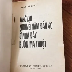 NHỚ LẠI NHỮNG NĂM ĐẦU 40 Ở NHÀ ĐÀY BUÔN MA THUỘT 1000914