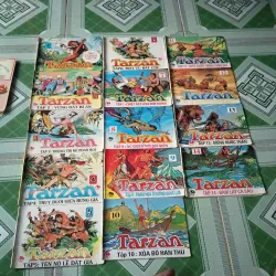 Truyện tranh Tarzan 1995 NXB Kim Đồng 14 tập