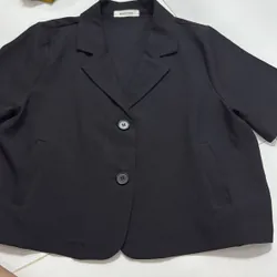 Áo giả vest lững màu đen 740961