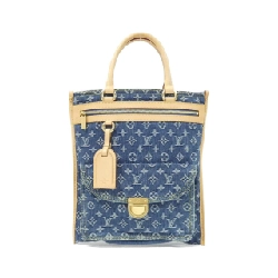 Louis Vuitton LV Remix (Monogram Denim) Túi xách phẳng M95018 - Hàng hiệu Chính hãng