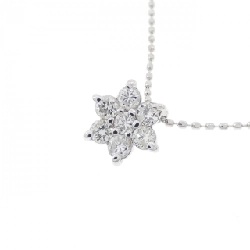 Dây chuyền kim cương K18WG 0.2CT - Hàng hiệu Chính hãng 863804