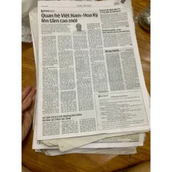 1 kg Báo in cũ, dùng gói quà, gói bình chai lọ thủy tinh, chà đồ  735294