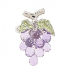 Nhẫn Peridot K18WG 0.60CT - Hàng hiệu Chính hãng 855091