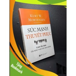 (TẶNG BOOKMARK) Sức mạnh thuyết phục Kurt W. MORTENSEN mới 100% RBK.ASB2409
