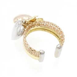 Nhẫn hoa trái tim ba màu 750 671232