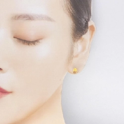 K18YG Citrine Bông tai - Hàng hiệu Chính hãng 874490