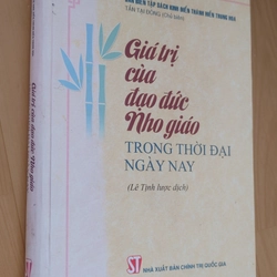 GIÁ TRỊ ĐẠO ĐỨC CỦA NHO GIA 