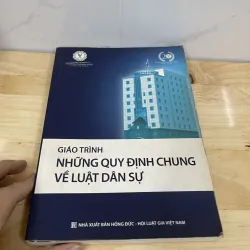Giáo trình những Quy  Đinh chung 
