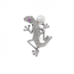 Brooch ngọc trai Akoya Tasaki 5.8mm - Hàng hiệu Authentic