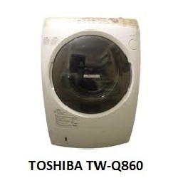 (Used 90%) Máy giặt sấy block Toshiba TW Q860 giặt 9 kg sấy 6 kg