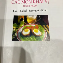 SÁCH DẠY NẤU ĂN CÁC MÓN KHAI VỊ**TẶNG QUÀ 0Đ**MUA CÙNG SP KHÁC ĐỂ FREESHIP 605971
