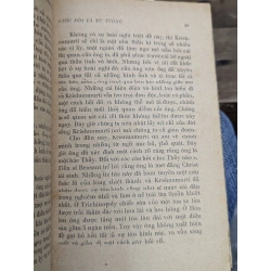 KRISNAMURTI CUỘC ĐỜI TƯ TƯỞNG - RENE FOUERE ( VÕ VĂN QUẾ DỊCH ) 304385
