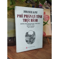 Phê phán lý tính thực hành - Immanuel Kant