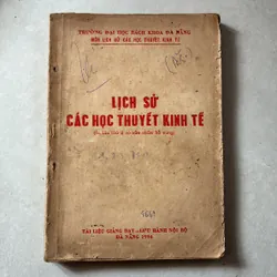 Lịch sử các học thuyết Kinh tế - 1992s/1994s 736005