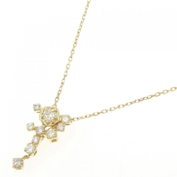 K18YG Dây chuyền kim cương 0.10CT - Hàng hiệu Chính hãng 861520