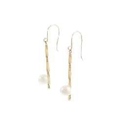 K18YG Bông tai ngọc trai Akoya 4mm - Hàng hiệu Chính hãng 877300