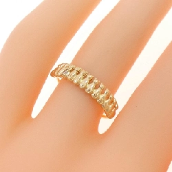 Nhẫn kim cương K18YG hình mèo 0.01CT - Hàng hiệu chính hãng 854211