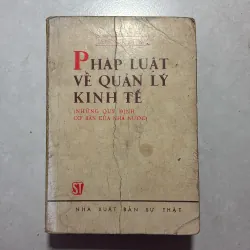 Pháp luật về quản lý kinh tế - 1976s