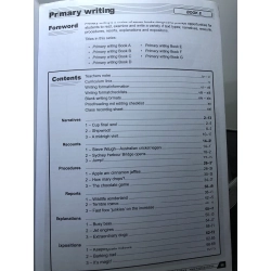 Primary Writing Book E mới 85% bẩn nhẹ HPB3107 HỌC NGOẠI NGỮ 458441