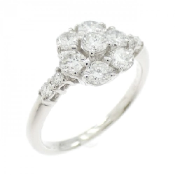 Nhẫn kim cương hoa PT900 0.77CT - Hàng hiệu Authentic