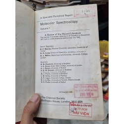 Molecular Spectroscopy Volume 1 (A Specialist Periodical Report) - R. F. Barrow, D. A. Long, D. J. Millen 448793