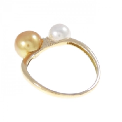 Nhẫn ngọc trai K18YG - Hàng hiệu Authentic 849596