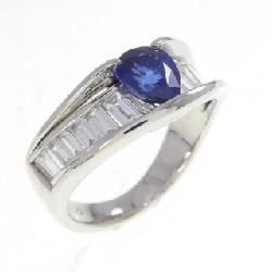 Nhẫn Sapphire PT900 1.01CT - Hàng hiệu Chính hãng