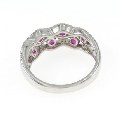 Nhẫn Ruby K18WG 0.80CT - Hàng hiệu Chính hãng 853711