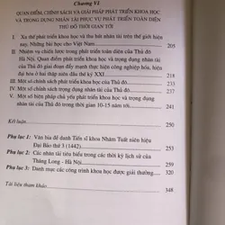 Phát triển khoa học và trọng dụng nhân tài của Thăng Long - Hà Nội 705948