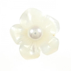 Nhẫn ngọc trai Akoya hoa K18YG 6.6mm - Hàng hiệu chính hãng 854121