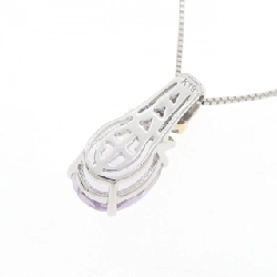 K18WG/K18YG Mặt dây chuyền Amethyst - Hàng hiệu Chính hãng 860402