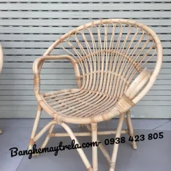 Ghế mây tự nhiên đuôi công giá rẻ 1013062