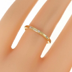 Nhẫn kim cương K18YG 0.05CT 672991