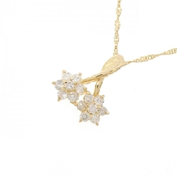 K18YG Dây chuyền kim cương 0.20CT - Hàng hiệu Chính hãng 860906