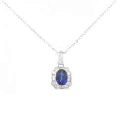 Dây chuyền Sapphire PT900/PT850 1.03CT - Hàng hiệu Chính hãng