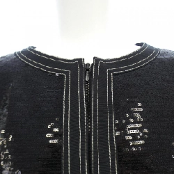 Áo khoác không cổ CHANEL - Hàng hiệu Authentic 825152